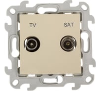 Розетка Simon TV-SAT одиночная, сл кость 2410487-031