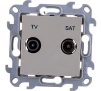 Розетка TV-SAT Simon проходная, сл кость 2410485-031