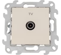 ТВ розетка Simon одиночная, сл кость 2450477-031