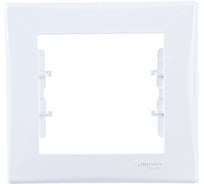 Рамка Systeme Electric 1-местная Sedna белая SchE SDN5800121