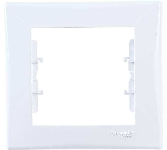 Рамка Systeme Electric 1-местная Sedna белая SchE SDN5800121 1