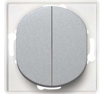 2-клавишный выключатель Aling-conel EON МЕХАНИЗМ 10AX 250V серебряный /арт. / E606.S