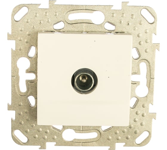 Механизм розетки TV Systeme Electric 1-м CП UNICA белая SchE MGU5.462.18ZD