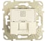Механизм компьютерной розетки Systeme Electric 1-м RJ45 UNICA бел. SchE MGU5.421.18ZD 1