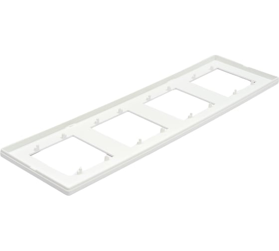 Рамка Simon 4 поста, бел 2400640-030