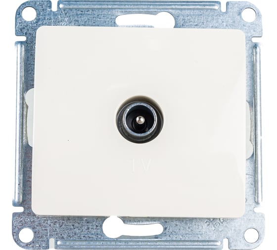 Механизм розетки TV Systeme Electric 1-м GLOSSA 1DB бежевая SchE GSL000291
