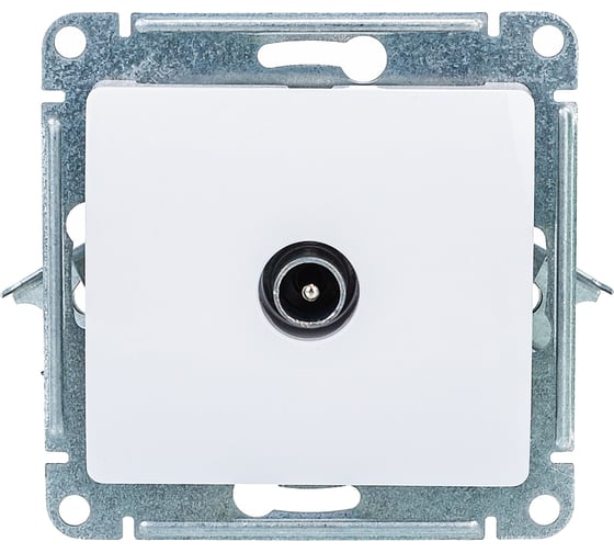 Механизм розетки TV Systeme Electric 1-м GLOSSA 1DB белая SchE GSL000191