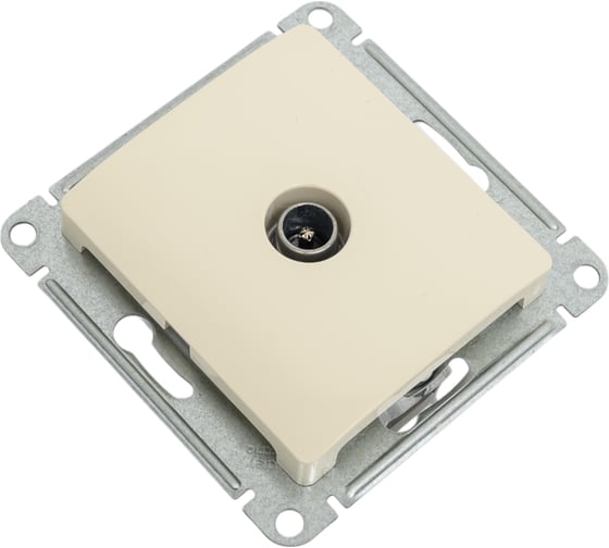 Механизм розетки TV Systeme Electric 1-м GLOSSA проходной 4DB бежевый SchE GSL000292