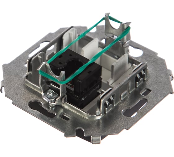 Компьютерная розетка Simon RJ45 кат.5e AMP, графит 1591551-038