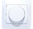 Светорегулятор Systeme Electric 300Вт GLOSSA поворотный, белый SchE GSL000134 1