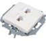 Компьютерная двойная розетка Simon RJ45 кат.5e AMP, слоновая кость 1591552-031 2