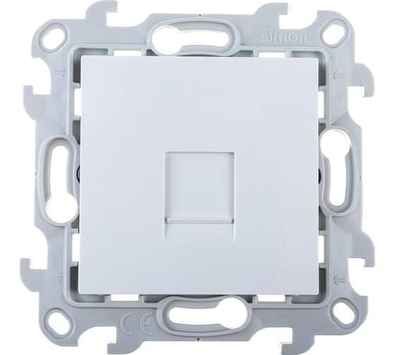 Розетка Simon RJ45 кат 5e UTP, бел 2410598-030