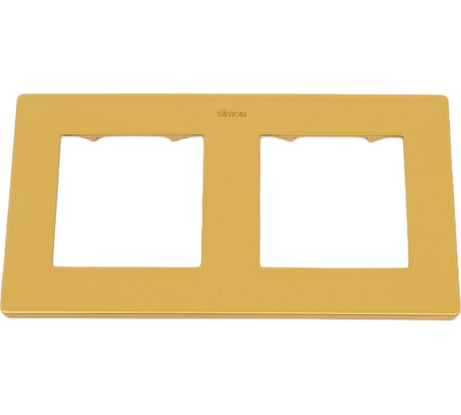 Рамка Simon 2 поста, золото 2400620-066