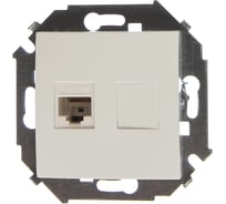Компьютерная розетка Simon RJ45 кат.5e AMP, белый 1591551-030