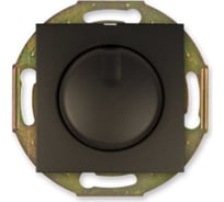 Поворотно-нажимной диммер Aling-conel PRESTIGE для LED, механизм, 0-100W чёрный soft touch арт. 60175.E1