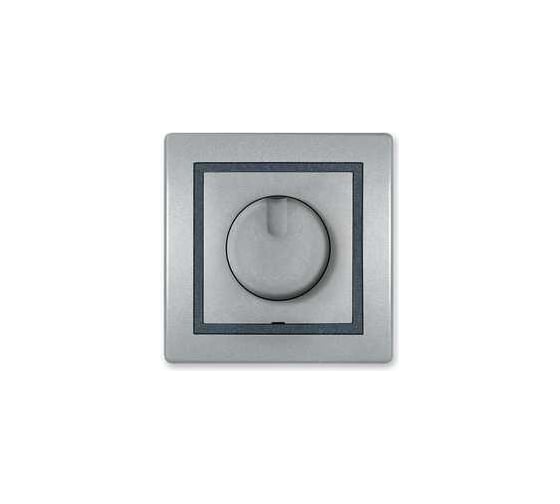Поворотно-нажимной диммер Aling-conel PRESTIGE механизм, 40-400W/VA 230V/50Hz серебряный арт. 6017.S