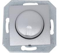 Поворотный диммер Aling-conel PRESTIGE механизм, 40–400VA 230V/50Hz серебряный арт. 60173.S
