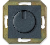 Поворотно-нажимной диммер Aling-conel PRESTIGE для LED, механизм, 0-100W графитовый арт. 60175.2