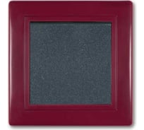 Проходной выключатель Aling-conel PRESTIGE 1-клавишный 10AX 250V бордо-бордо-графит арт. 607.332