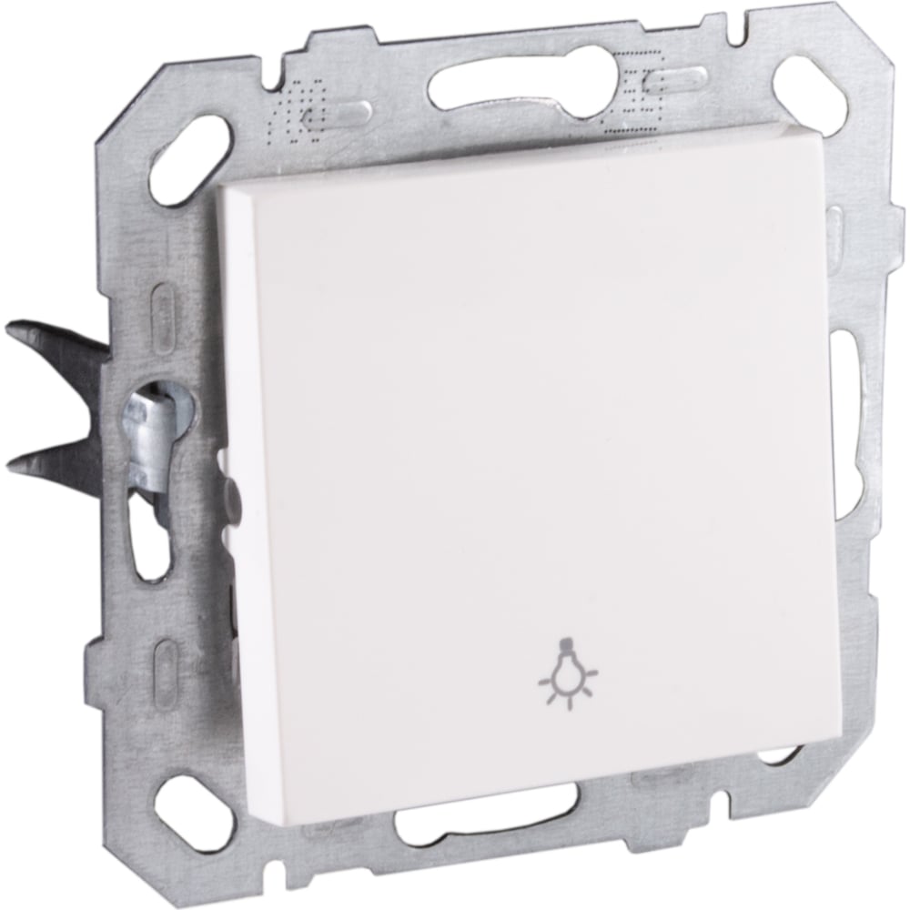 Выключатель проходной встраиваемый Netelsan 1 клавиша 220В 10А, цвет ...