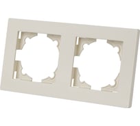 Рамка 2-х постовая TDM ELECTRIC слоновая кость "сенеж" SQ1816-0155