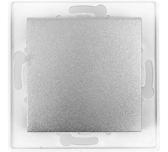 Выключатель 1-клавишный однополюсный Aling-conel PRESTIGE МЕХАНИЗМ 10AX 250V серебряный /арт. / 6005.S 1