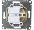 Механизм розетки Systeme Electric 1-м GLOSSA с заземлением, защитные шторки, бежевый SchE GSL000245 3