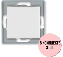 Выключатель 1-клавишный однополюсный Aling-conel PRESTIGE /набор 3 шт./ МЕХАНИЗМ 10AX 250V белый /арт. / 6005.0 Н3
