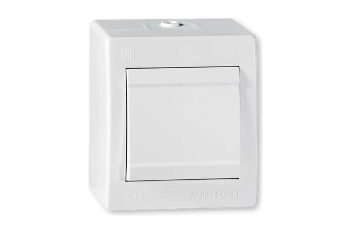 Выключатель перекрестный накладной Aling-conel POWER IP44 10AX 250V ...
