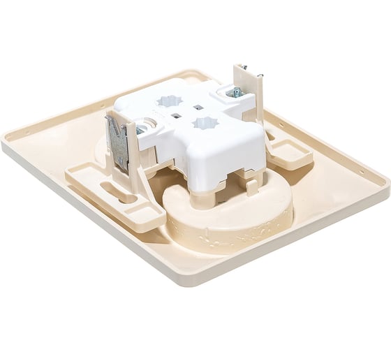 Розетка Systeme Electric 2-м GLOSSA без заземления, бежевая SchE GSL000220