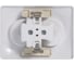 Розетка двойная Systeme Electric (Schneider Electric) GLOSSA, без заземления, белый GSL000120 3