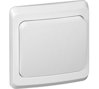 Выключатель Systeme Electric 1-клавишный СП Этюд 10А белый SchE BC10-001B