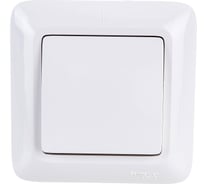 Выключатель Systeme Electric 1-клавишный СП Прима 6А белый SchE С16-057 S16-057-B С16-057-б