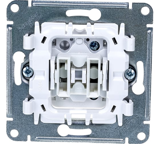 Механизм выключатель Systeme Electric 1-клавишный GLOSSA бежевый SchE GSL000211