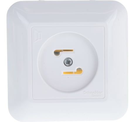 Розетка радио Schneider Electric СП Прима SchE RPVS-B РПВС-б