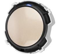 1-клавишный выключатель TDM ELECTRIC 16а, 250в, проходной, кнопочный механизм, шампань, "байкал" SQ1819-0523