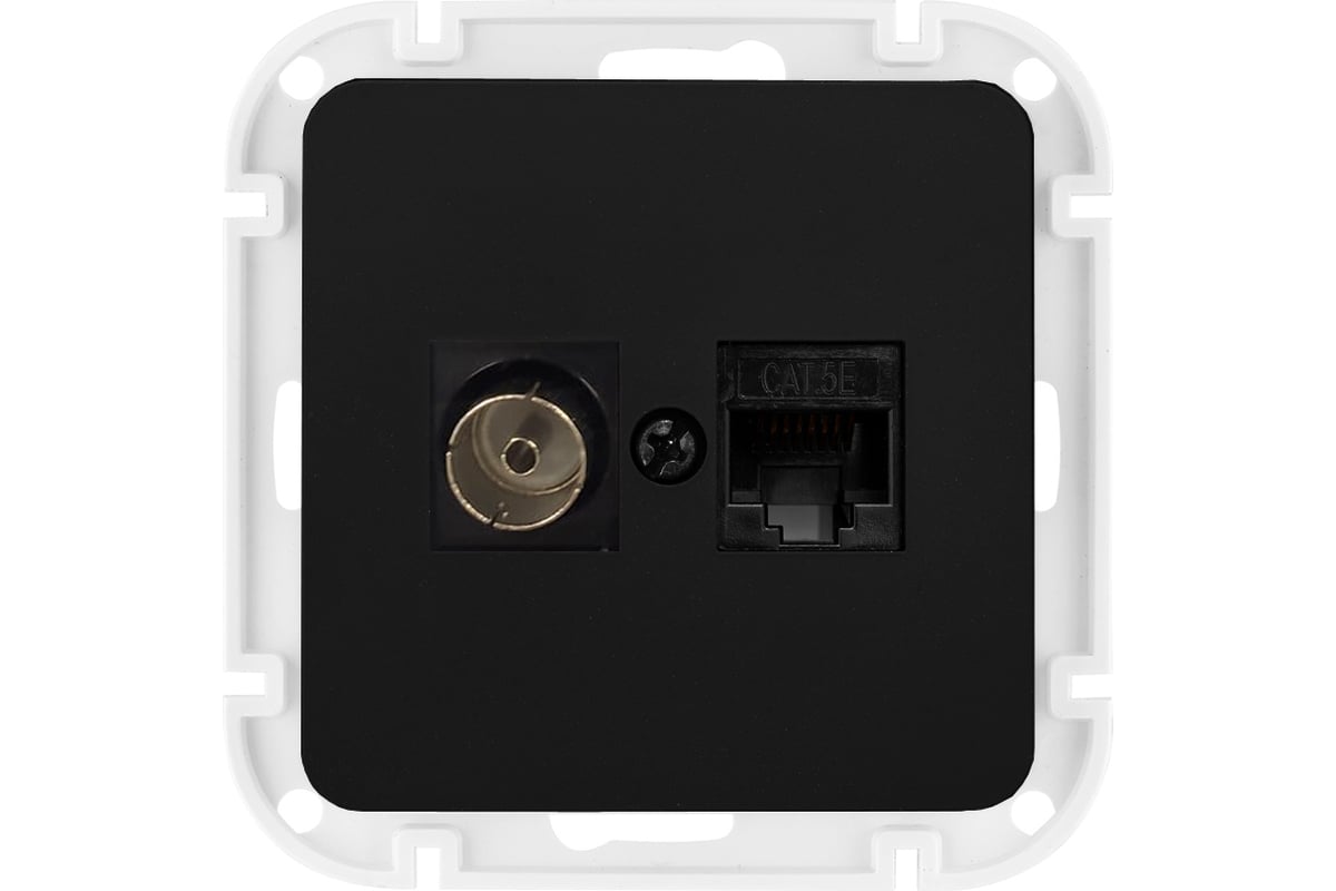 Механизм розетки компьютерная +ТВ Bylectrica скрытая установка серия ...