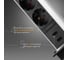 Блок розеток Mebax 105J 3 секции Серебро Автоматический d=60мм 2 USB 00-00000822 5