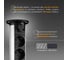 Блок розеток Mebax 105J 3 секции Серебро Автоматический d=60мм 2 USB 00-00000822 7