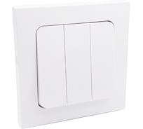 Выключатель 3-кл. Bylectrica СУ серия АСТРУМ, белый С0510-2505