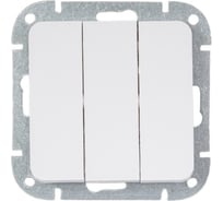 Механизм выключателя 3-кл. Bylectrica СУ серия АСТРУМ, белый С0510-3505