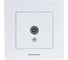 Розетка TV Panasonic концевая белая Arkedia 54768 WMTC0451-2WH 2