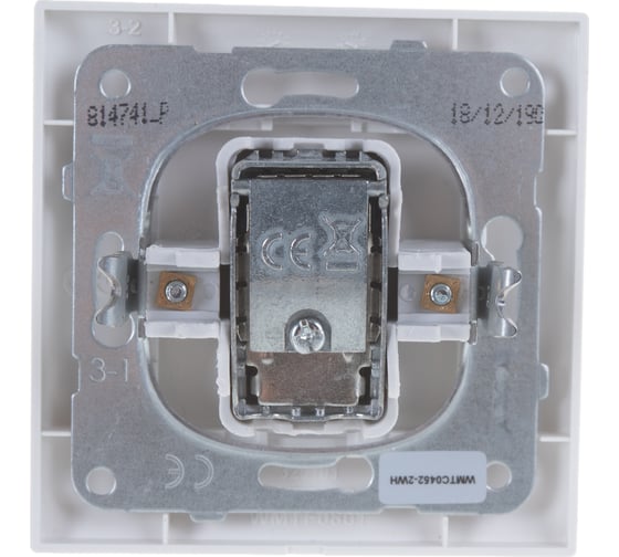 Розетка TV Panasonic Arkedia 54767 проходная 12dB белая WMTC0452-2WH