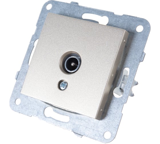 Розетка TV Panasonic Karre Plus 54837 МОДУЛЬ концевая бронза WKTT0451-2BR-RES
