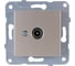 Розетка TV Panasonic Karre Plus 54837 МОДУЛЬ концевая бронза WKTT0451-2BR-RES 1