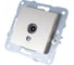 Розетка TV Panasonic Karre Plus 54837 МОДУЛЬ концевая бронза WKTT0451-2BR-RES 3