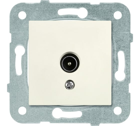 Розетка TV Panasonic МОДУЛЬ Karre Plus 54887 проходная 12dB крем WKTT0452-2BG