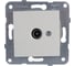 Розетка TV Panasonic МОДУЛЬ Karre Plus 54887 проходная 12dB крем WKTT0452-2BG 2