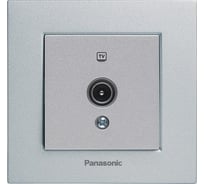 Розетка TV Panasonic МОДУЛЬ Karre Plus 54870 проходная 12dB серебро WKTT0452-2SL-RES