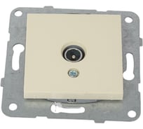 Розетка TV Panasonic МОДУЛЬ Karre Plus 54888 концевая крем WKTT0451-2BG